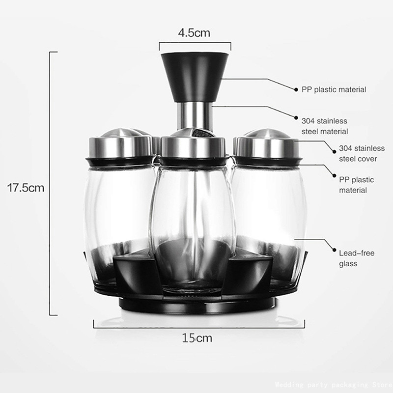 Fűszerüveg üveg Paprika Fűszertartó Fűszertartó doboz Konyhai állvány rendszerező Palacktartó Fűszeres üvegek Állványkészlet