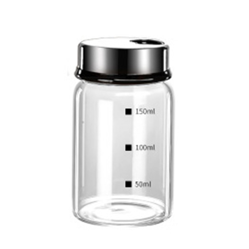 Sticla de borcan de condimente de sticla pentru condimentarea condimentelor sare piper capac de depozitare bucatarie