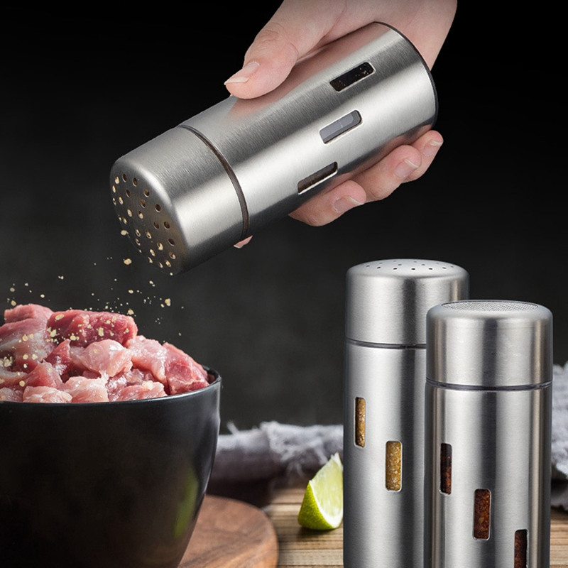 Recipiente goale de depozitare pentru condimente Sticle reutilizabile shaker cu capac pentru condimente, sare, piper, ierburi și pulberi