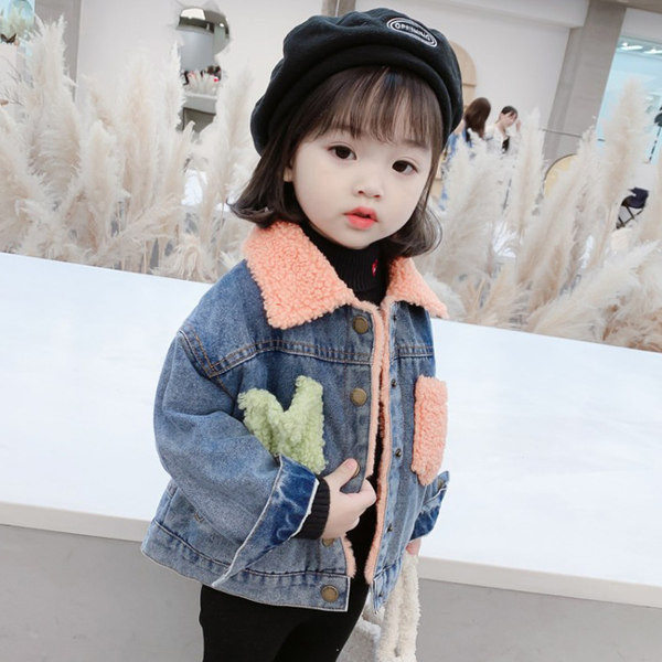 Gyermek farmer dzseki - pehely béléssel