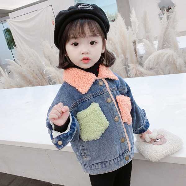 Gyermek farmer dzseki - pehely béléssel