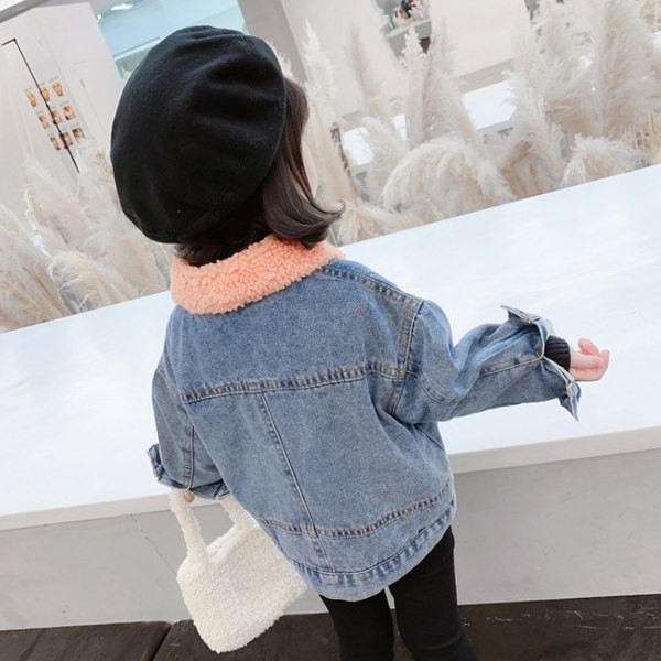 Gyermek farmer dzseki - pehely béléssel