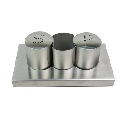 Rezervor de condimente din oțel inoxidabil Agitator de sare Piper Set de condimente Sticle Condiment Borcan de bucătărie Accesorii de bucătărie