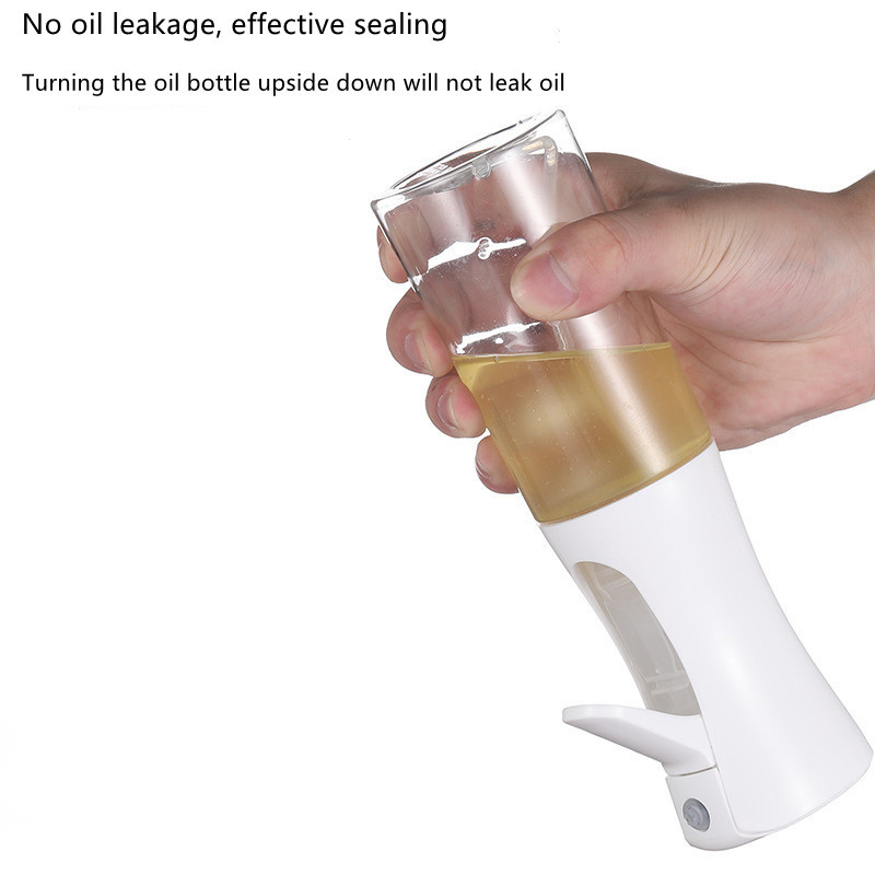 200 ml aliejaus buteliukas virtuvės aliejaus purškiamas buteliukas kepimui kepimo acto rūko purkštuvas kepsninės purškimo buteliukas kepimui ant grotelių iškylos įrankiai