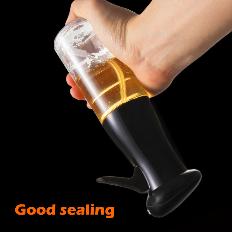 Pulverizator de ulei din plastic alimentar 200 ml dozator de ulei de gătit Sticla de pulverizare a uleiului anti-scurgere pentru gătit ulei de copt oțet apă