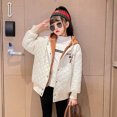 Laste jope tüdrukutele - kapuutsiga