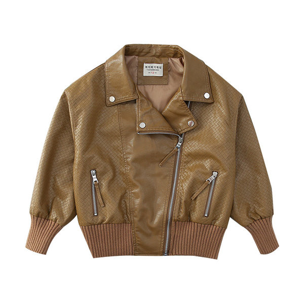 Naujo modelio vaikiska odine striuke mergaitei