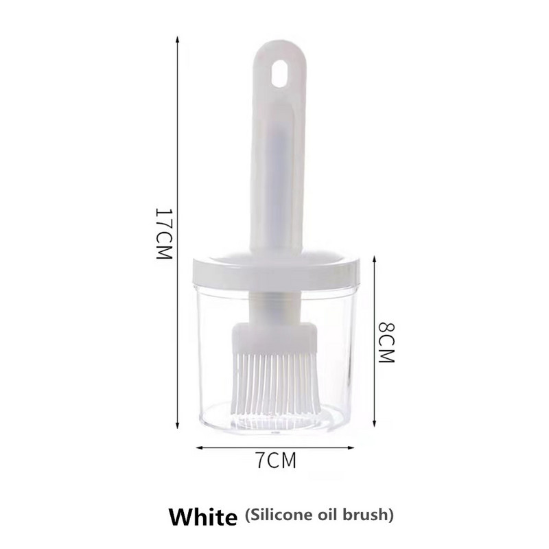 BBQ Silikoonõlihari Pudel Kuumakindel ühes tükis pintslikaane Disain Mesimuna Vedel saiake Köögibaar Küpsetustööriist