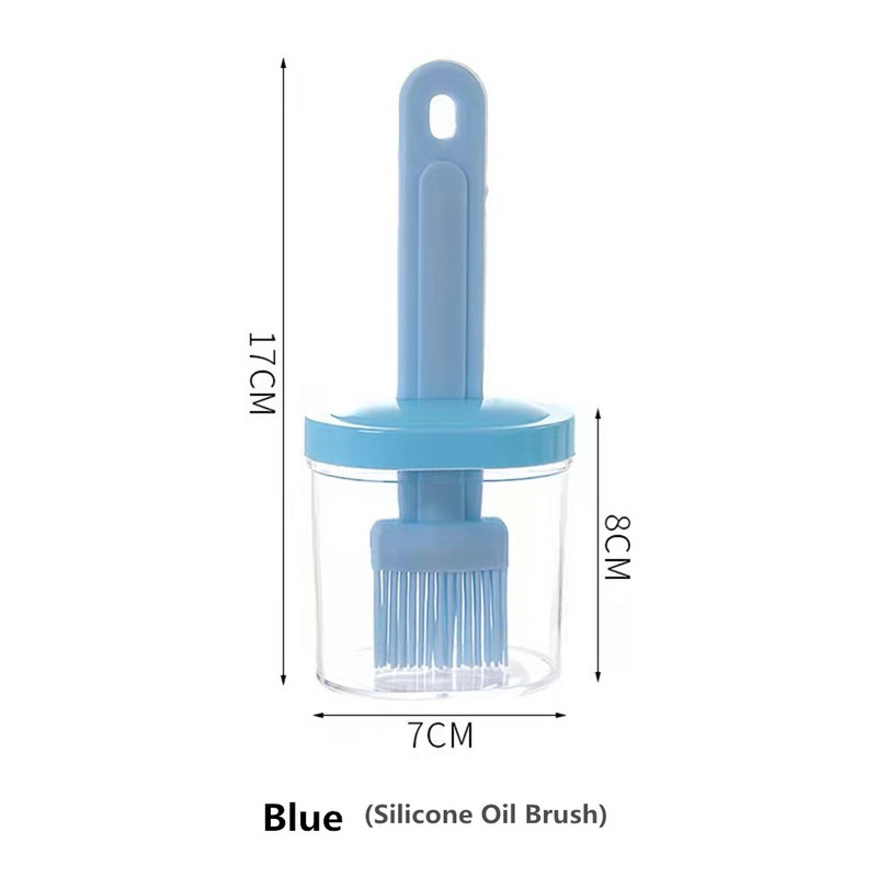 BBQ Silikoonõlihari Pudel Kuumakindel ühes tükis pintslikaane Disain Mesimuna Vedel saiake Köögibaar Küpsetustööriist
