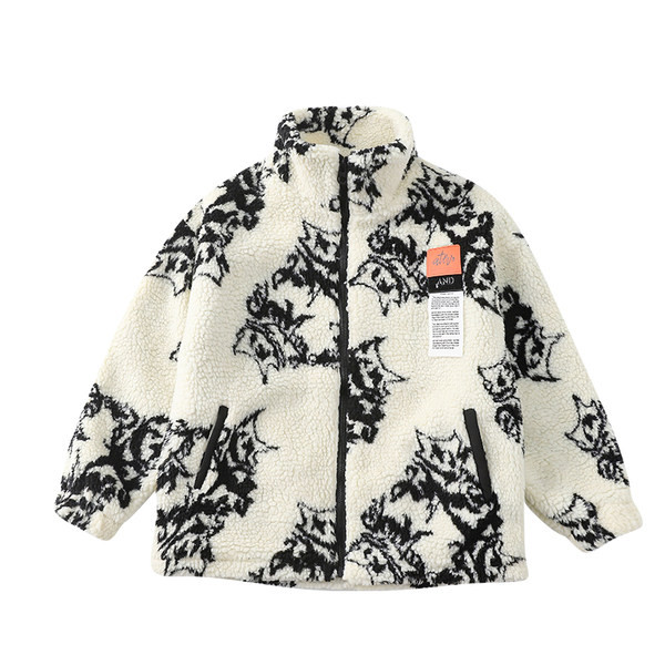 Jacheta de puf pentru fete in doua culori