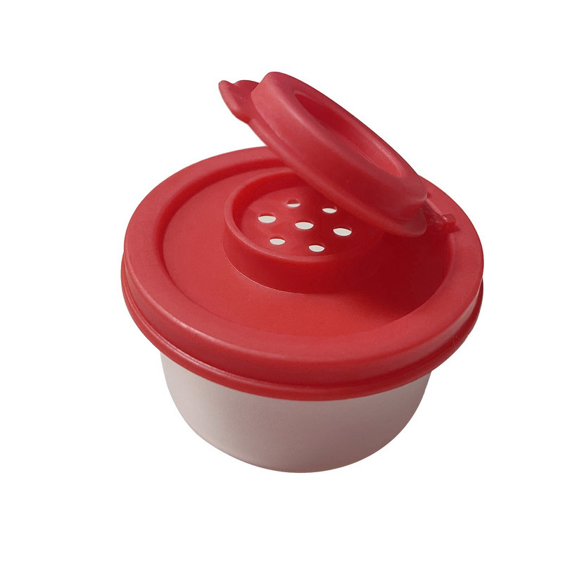 Plastikiniai kelionių prieskonių stiklainiai pipirų plaktuvai, drėgmei atsparūs mini druskos plaktuvai, eikite į stovyklavimą, pikniką lauke, virtuvėje, pietų dėžutės