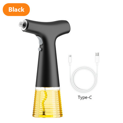 VS Xiaomi elektromos olajspray palack adagoló USB töltés két spray modell szójaszósz tégely ecet tároló konyhai főzéshez