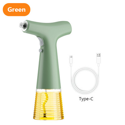 VS Xiaomi elektromos olajspray palack adagoló USB töltés két spray modell szójaszósz tégely ecet tároló konyhai főzéshez