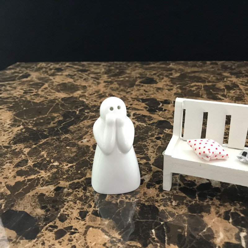 Set de borcane cu mini condimente din ceramică pentru sos de soia, ornamente mici de uz casnic, dozator de bărci cu sos în stil japonez, sticla LA847