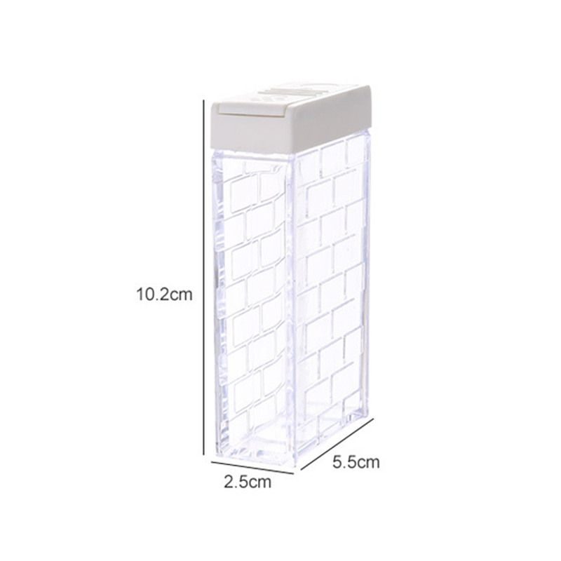 YOMDID fűszeres doboz Élelmiszer minőségű műanyag só cukor bors tároló palack fűszerüveg porta tempero konyhai fűszernövények fűszerek