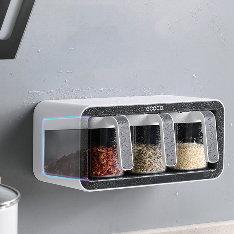 Organizator de suport pentru condimente de înaltă calitate, cu montare pe perete