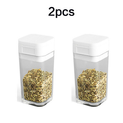 Cutie de condimente cu conținut ridicat de borosilicat Piper Sare de bucătărie Susan Condiment Sticla de sos de soia Sticlă de oțet Articole de bucătărie Sticla de condimente