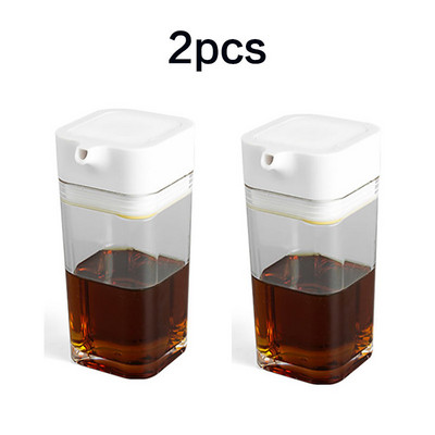 Cutie de condimente cu conținut ridicat de borosilicat Piper Sare de bucătărie Susan Condiment Sticla de sos de soia Sticlă de oțet Articole de bucătărie Sticla de condimente