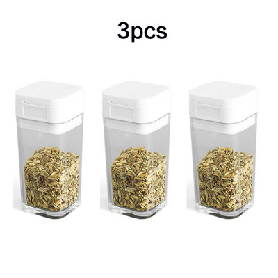 Cutie de condimente cu conținut ridicat de borosilicat Piper Sare de bucătărie Susan Condiment Sticla de sos de soia Sticlă de oțet Articole de bucătărie Sticla de condimente