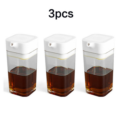 Cutie de condimente cu conținut ridicat de borosilicat Piper Sare de bucătărie Susan Condiment Sticla de sos de soia Sticlă de oțet Articole de bucătărie Sticla de condimente