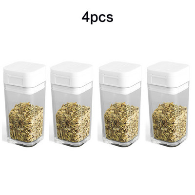 Cutie de condimente cu conținut ridicat de borosilicat Piper Sare de bucătărie Susan Condiment Sticla de sos de soia Sticlă de oțet Articole de bucătărie Sticla de condimente