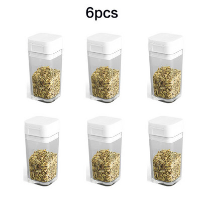 Cutie de condimente cu conținut ridicat de borosilicat Piper Sare de bucătărie Susan Condiment Sticla de sos de soia Sticlă de oțet Articole de bucătărie Sticla de condimente