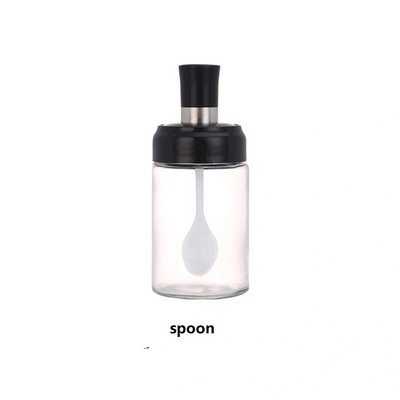 Gadgets de bucătărie Sticle de condimente Cutie de condimente Bucătărie Condimente de depozitare Borcane de sticle PP transparentă Sare Piper Chimen Pudră Set cutie