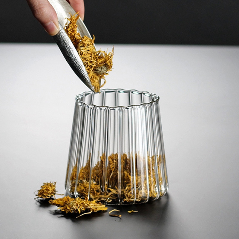 Oală de condiment din sticlă transparentă LUDA cu capac, borcan de depozitare pentru ceai, cutie de depozitare sare piper bol pentru zahăr Accesorii pentru bucătărie