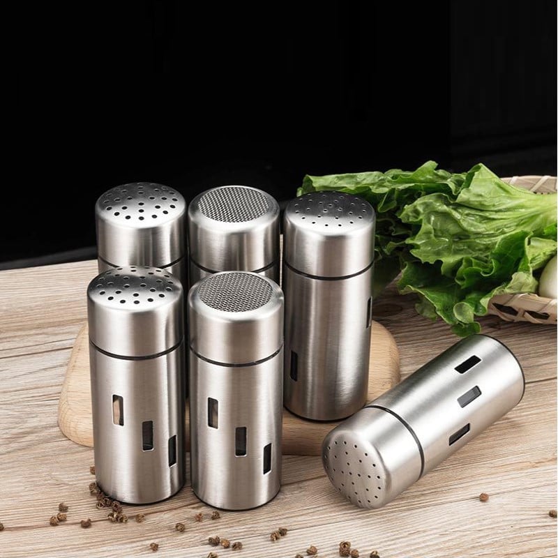 Roostevabast terasest maitseainepurk tšillipulbri maitseainepurk BBQ maitseaine paprika säilitusmaitseainepurk