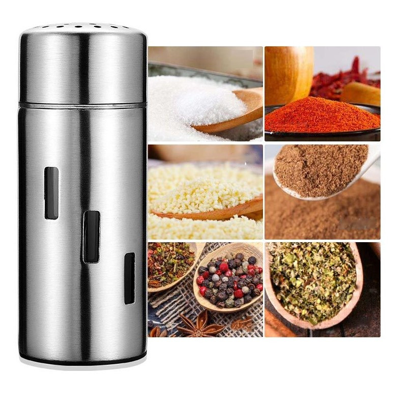 Roostevabast terasest maitseainepurk tšillipulbri maitseainepurk BBQ maitseaine paprika säilitusmaitseainepurk