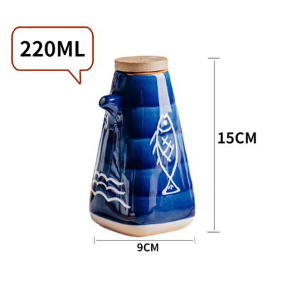 Keraamiline vürtsipurk, suhkrusoolanõu, maitseainepottide komplekt, käsitsi maalitud portselankaanega maitseainepurk. Koduköök.