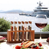 Fából készült fűszerkészlet Fűszercsövek Konyhai eszközök Tartozékok Scuba Corkhoz Praktikus helytakarékos konyhai eszközök Kerek fűszeres üvegek