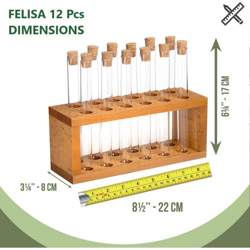 Fából készült fűszerkészlet Fűszercsövek Konyhai eszközök Tartozékok Scuba Corkhoz Praktikus helytakarékos konyhai eszközök Kerek fűszeres üvegek