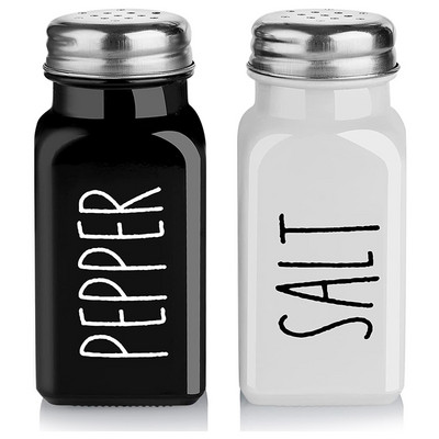 Set sare si piper Farmhouse Saliera Ferma Moderna Decorare Masa Bucatarie