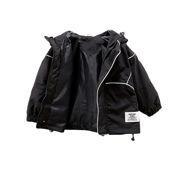 Gyerek alkalmi kapucnis kabát fiúknak