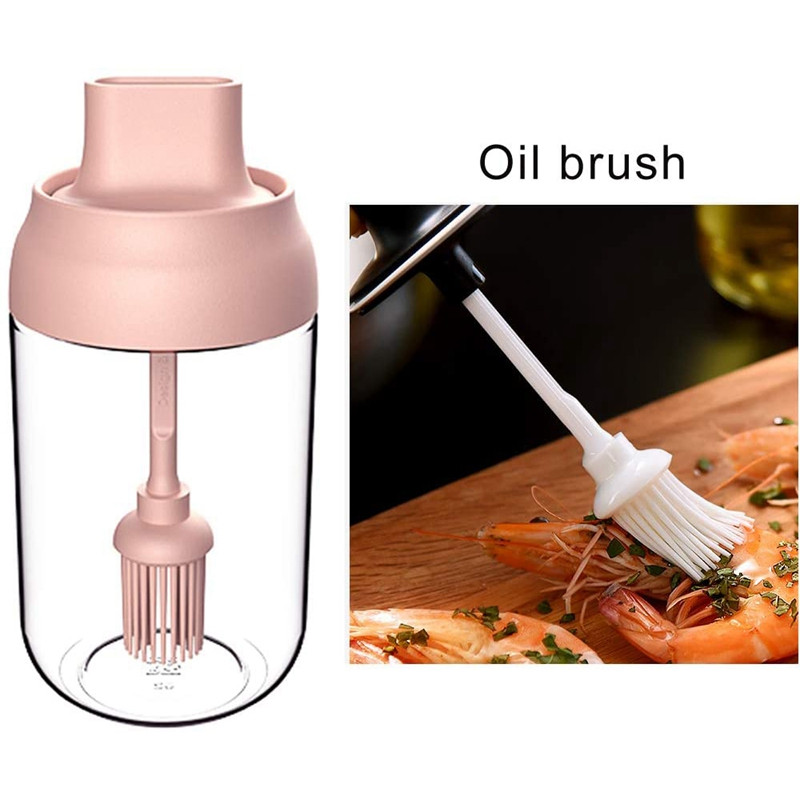 Prieskonių dėžutės rinkinys iš 3 prieskonių indelių druskos cukraus stiklinių pagardų indelių laikymo talpa su šaukštu, aliejaus buteliuku