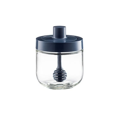 Stiklinės prieskonių dėžutės šaukšto dangtelis Integruotas prieskonių indelio derinys prieskonių indelis Virtuvės reikmenys Druskos plaktuvas aliejaus buteliuko prieskonių įrankis