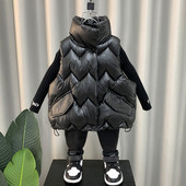 Vesta casual pentru copii pentru baieti - model lat