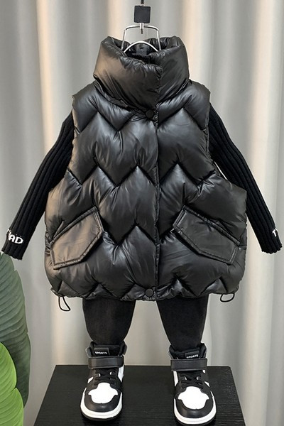 Vesta casual pentru copii pentru baieti - model lat