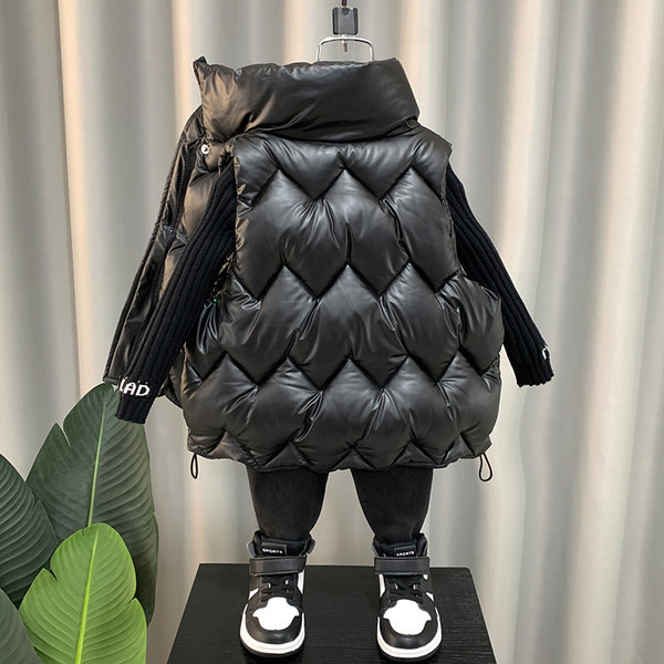 Vesta casual pentru copii pentru baieti - model lat