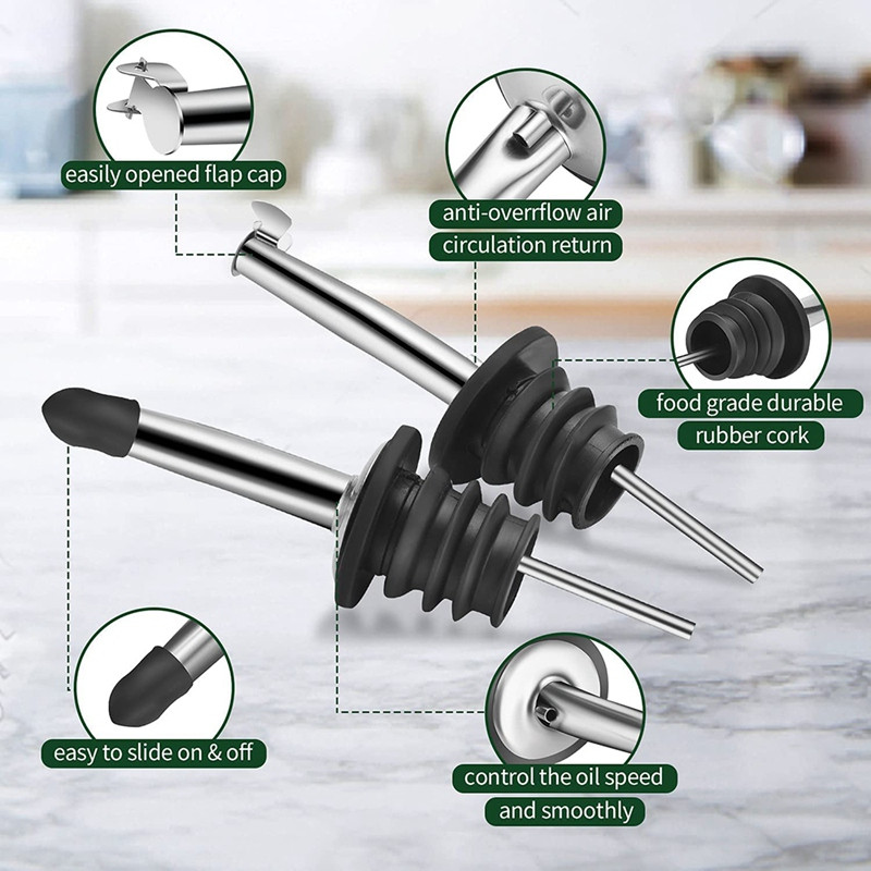 A legjobban illeszkedő parasztházi konyhadekoráció, parasztházi só- és borsszóró készlet, olaj- és ecet-adagoló készlet.