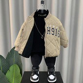 Geaca casual pentru copii cu broderie pentru baieti