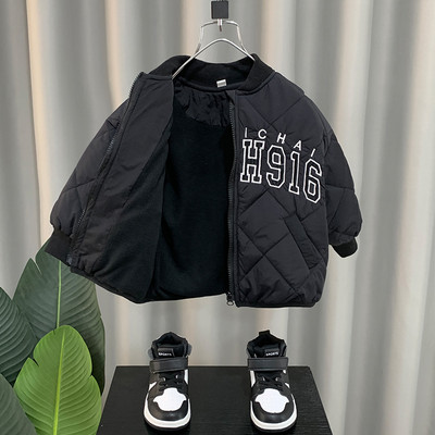 Geaca casual pentru copii cu broderie pentru baieti