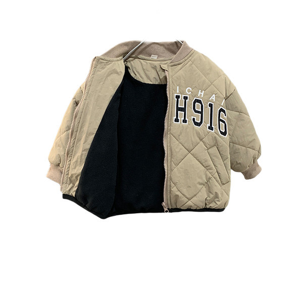 Geaca casual pentru copii cu broderie pentru baieti