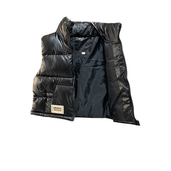 Vesta model nou pentru baieti cu logo si guler inalt