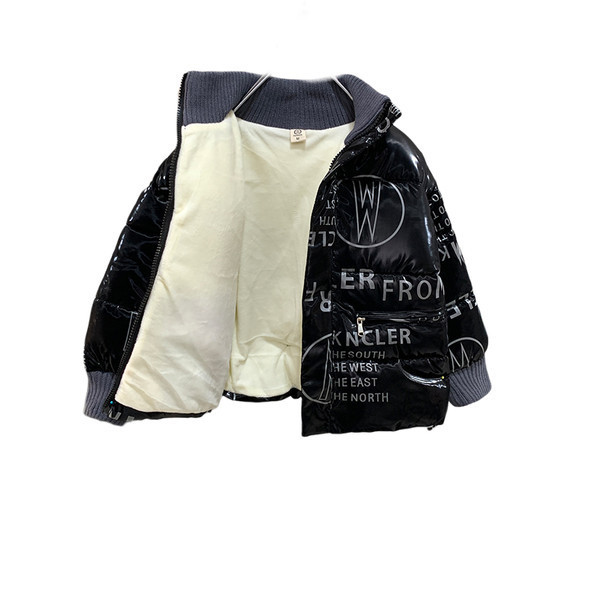 Jachetă la modă pentru băieți cu inscripții