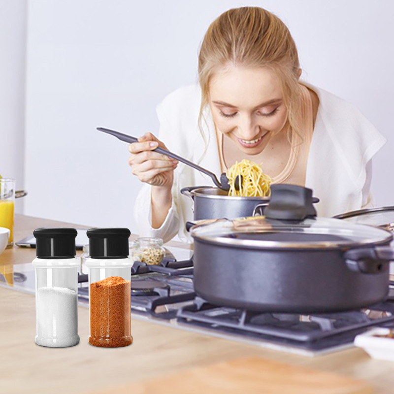 5/10/15/20 buc Borcane pentru condimente Agitator de sare și piper Borcan de condimente Organizator de condimente din plastic Gratar Condiment Instrument de bucătărie