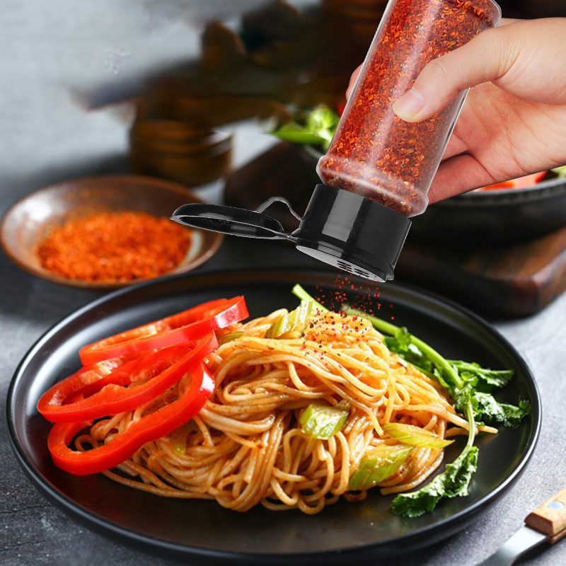 5/10/15/20 buc Borcane pentru condimente Agitator de sare și piper Borcan de condimente Organizator de condimente din plastic Gratar Condiment Instrument de bucătărie