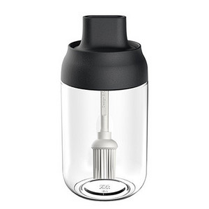 Sticlă de ulei Saliera cu capac rezistent la umiditate Lingură O oală de condimente Bucătărie Cutie de condimente multifuncțională Sticlă de condimente de sticlă