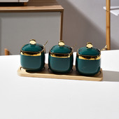 Kūrybinės moliūgo formos stiklinis prieskonių indelis Cukraus druskos indelis virtuvės reikmenys Prieskonių dėžutė Pipirų Pipirų dėžutė Kavos pupelių Užkandžių laikymas